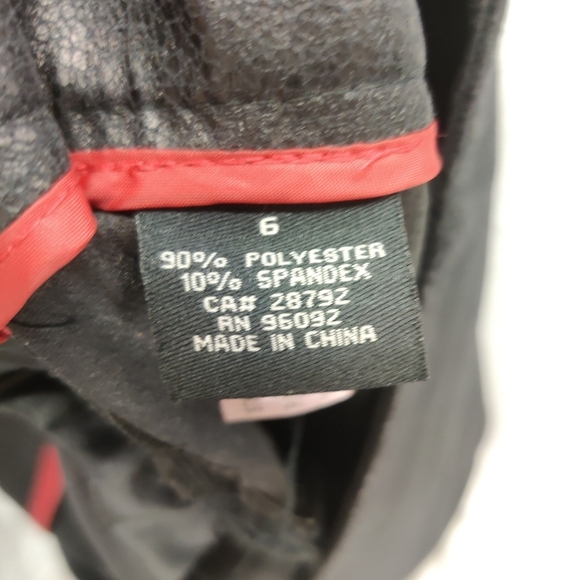 ABS Platinum faux leather pants - Picture 7 of 9